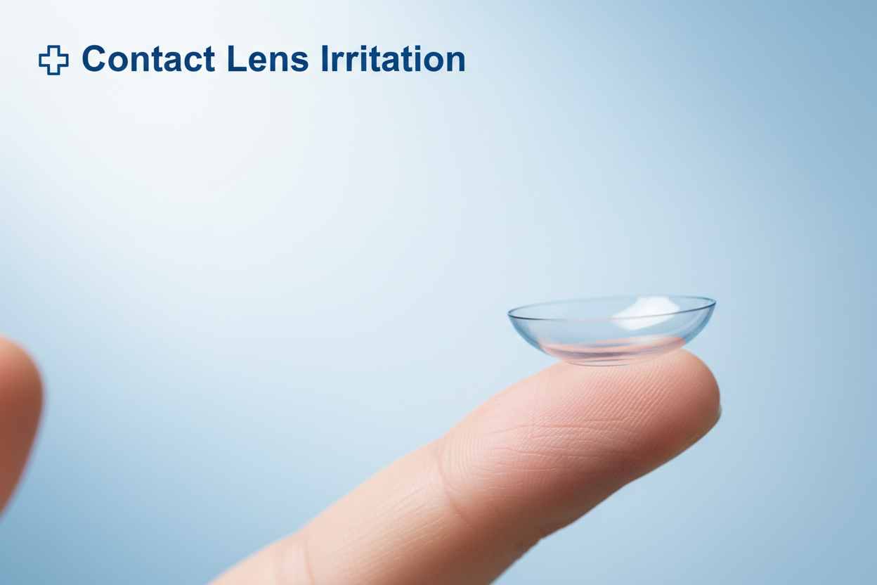 Contact Lens Irritation: 9 Causes, How to Treat It &amp; When to See an Optician