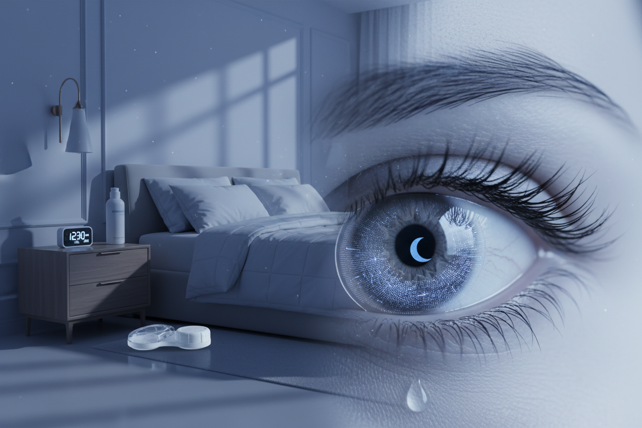 Contact Lenses You Can Sleep In: Types, Risks & Who They Are Right For