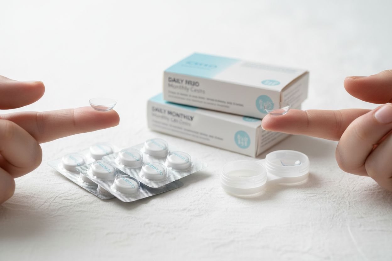 Daily vs Monthly Contact Lenses: Choosing the Most Comfortable Option